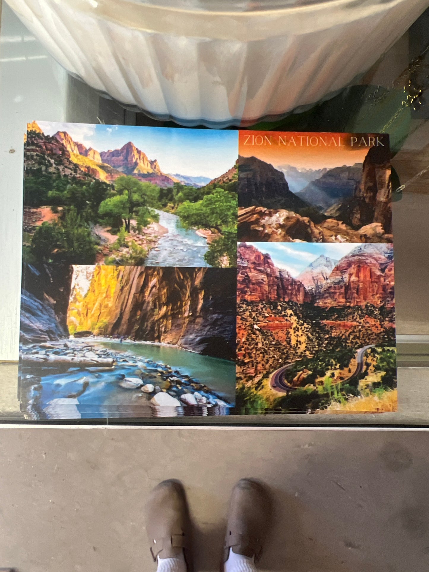 Southern Utah Market - Zion National Park Post Card