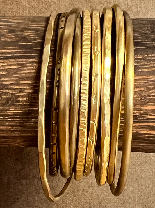 55 North Studio - Bronze Bangle Cuff (3 for $50)